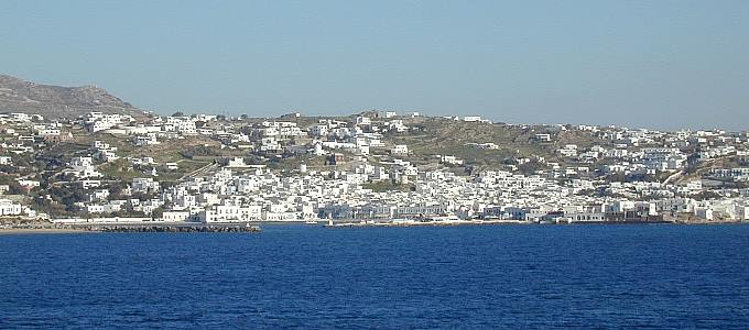 Mykonos harbor